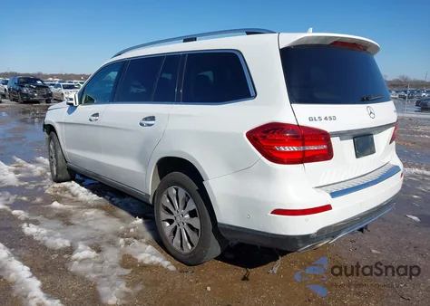 2017 Mercedes-Benz Gls 450 4Matic из США, поврежденный, VIN 4JGDF6EE9HA760176